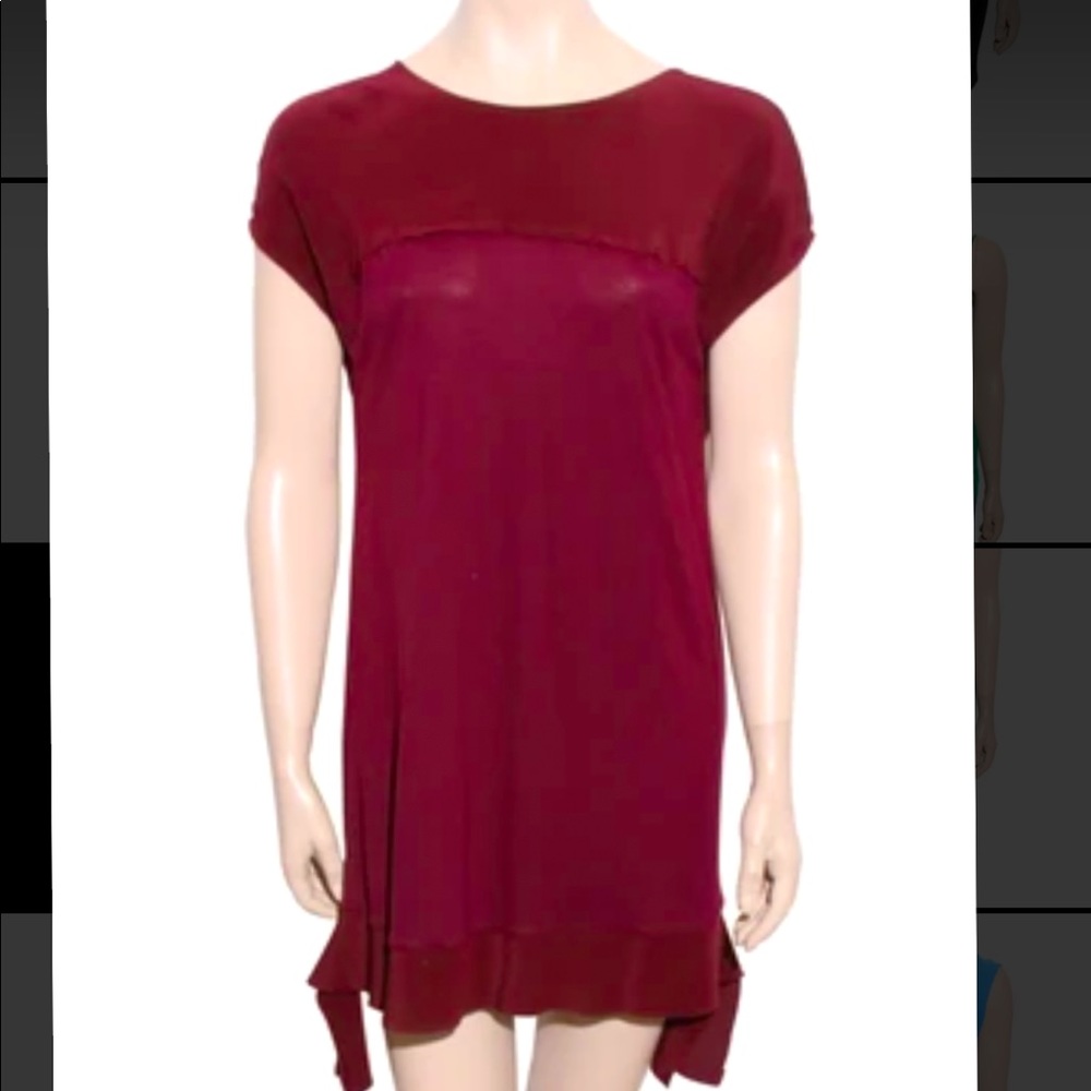 MIU MIU Short Sleeve Mini Dress